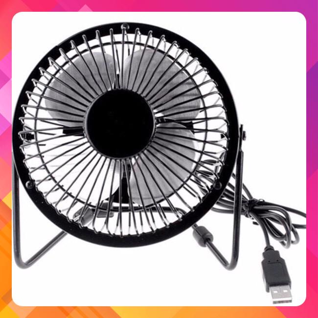 QUẠT MINI LỒNG SẮT TIỆN DỤNG -QUẠT MINI