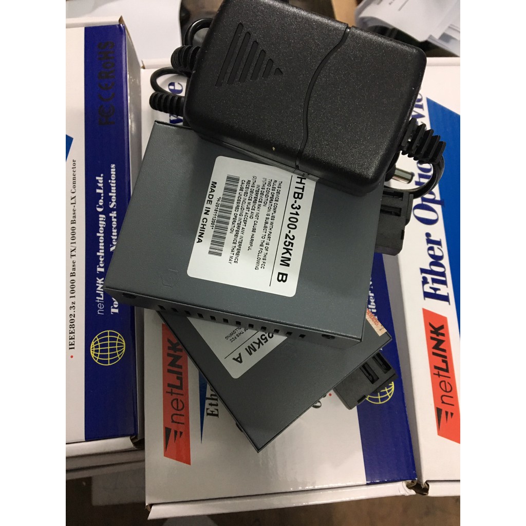 Combo 1 bộ converter quang và 2 vỉ fast connect