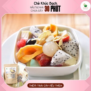 Set Chè Khúc Bạch, Set chè tự nấu  ( SET LỚN 15 -20 Chén) Tặng Kèm Công Thức - GÓC CỦA MẸ