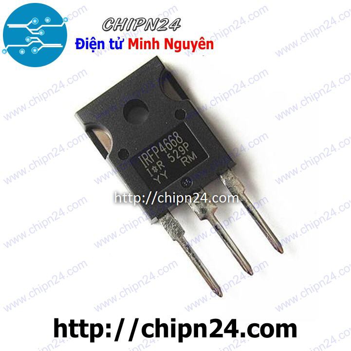 [1 CON] Mosfet IRFP4668 TO-247 130A 200V Kênh N (4668)