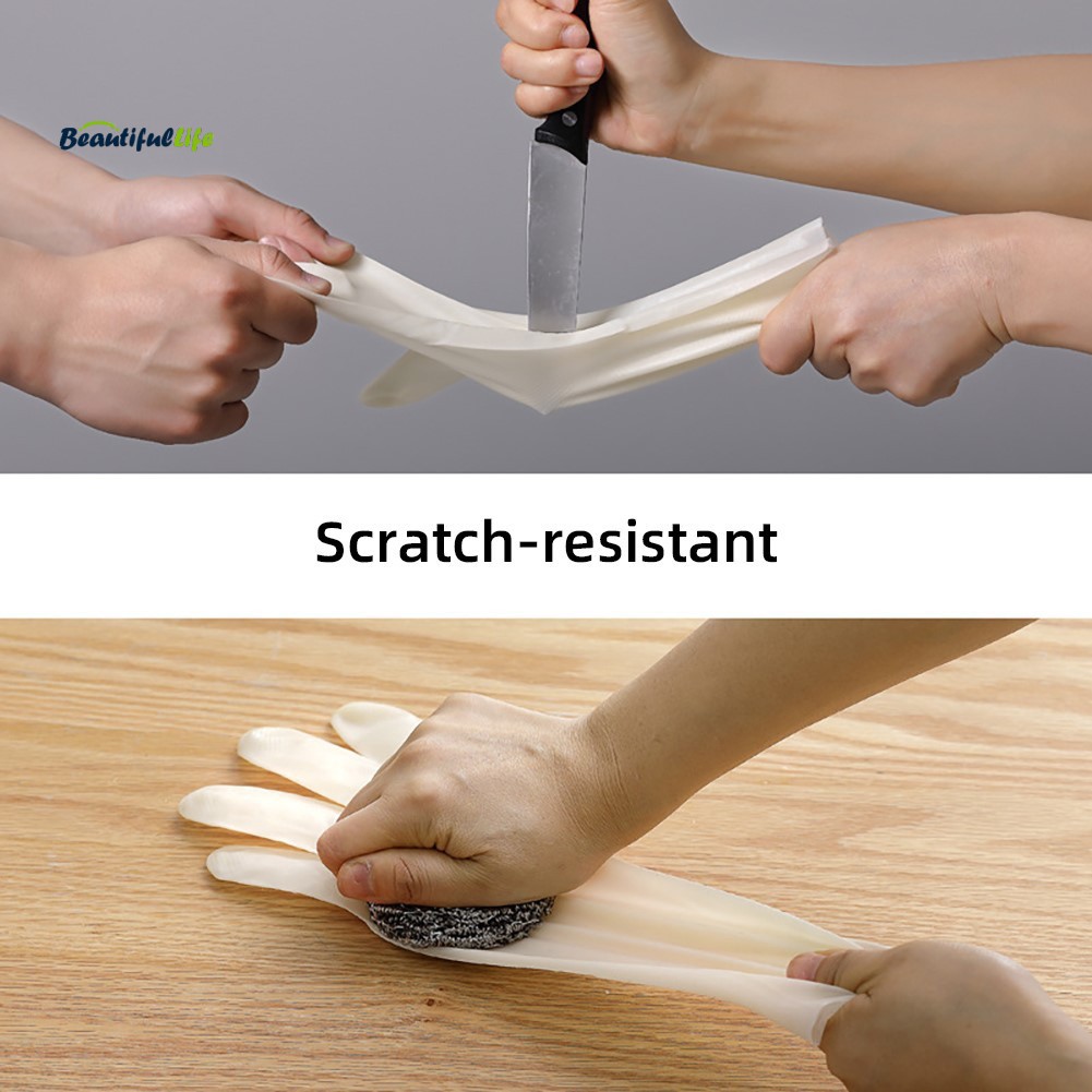 Găng Tay Cao Su Vệ Sinh Chống Nước Tái Sử Dụng Được