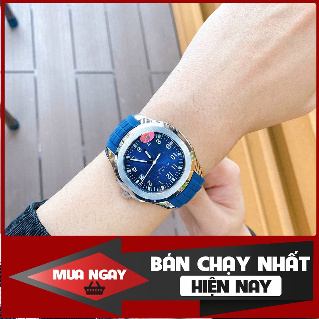 Đồng Hồ Nam Thương Hiệu Patek Philippe Sang Trọng Chống Nước, Chống Trầy Xước Cao Cấp Size 42*42mm
