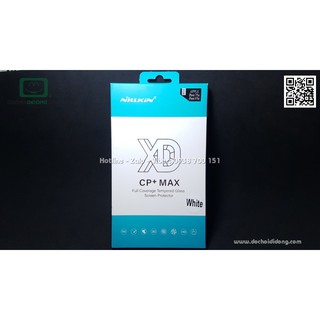 Miếng dán cường lực full màn hình iphone 7 8 plus nillkin xd cp+ max 9h