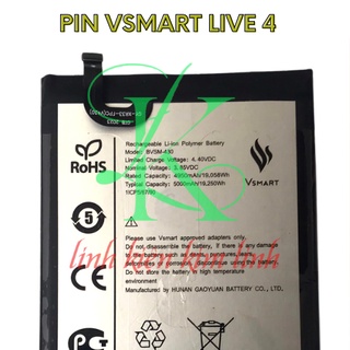 Pin zin vsmart live 4