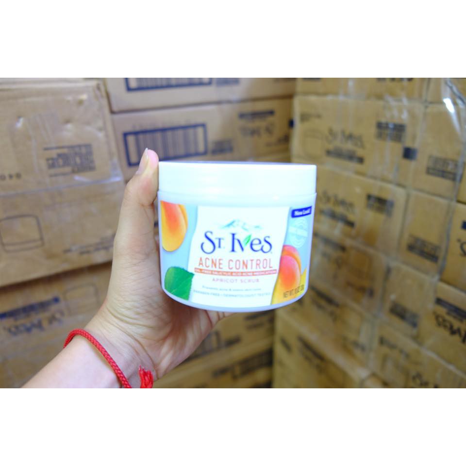 Tẩy tế bào chết dành cho Body St.Ives Fresh Skin Body Scrub.