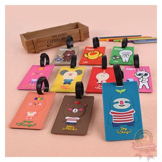 Thẻ tên vali balo hành lý nametag dễ thương cute đánh dấu tránh nhầm lẫn du lịch