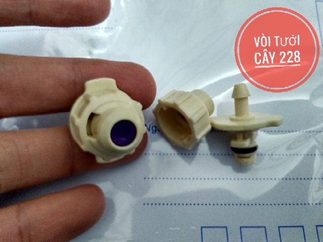 Phụ Kiện Lọc, Tê Nối Béc Phun Sương Tự Động Aquamate Cho Ống Tio 5, 6ly