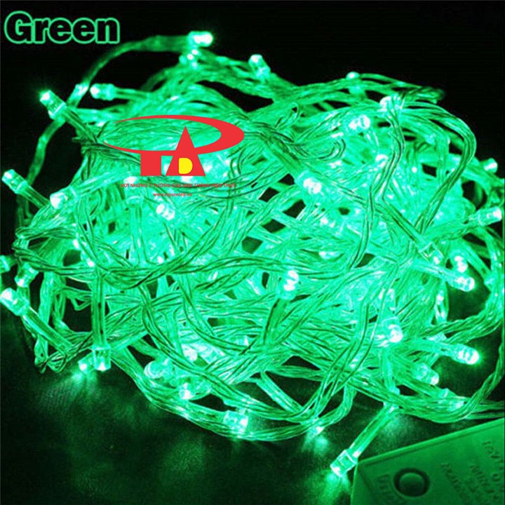 Combo 10 Dây Đèn Led Noel 5M Màu Xanh Lá - Đèn Led Trang Trí Giáng Sinh 5M
