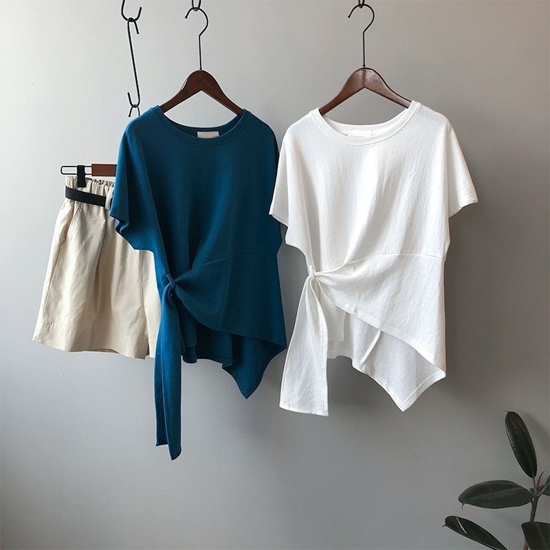 Áo Thun Nữ Ngắn Tay Phong Cách Hàn Quốc Mới