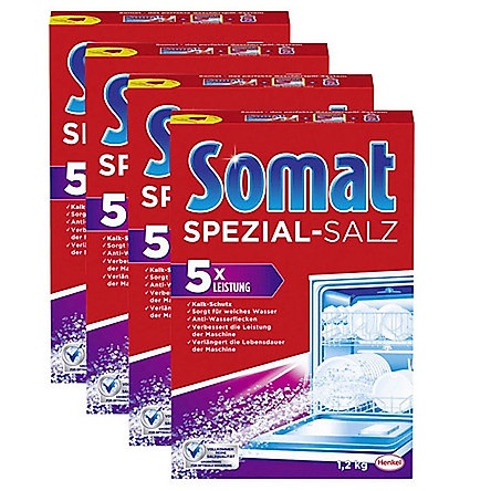 Muối rửa ly chén Somat 1.2kg