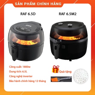 Nồi chiên không dầu Rapido RAF6.5D điện tử/ RAF6.5M2 cơ 6,5L -1800w