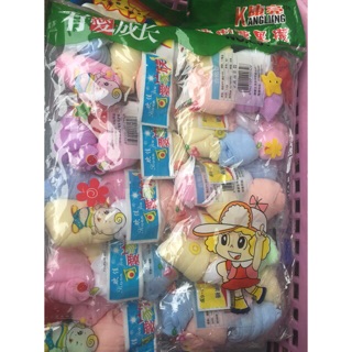 {Thanh lý nghỉ bán}Tất kẹo cho trẻ sơ sinh (set 5 đôi)