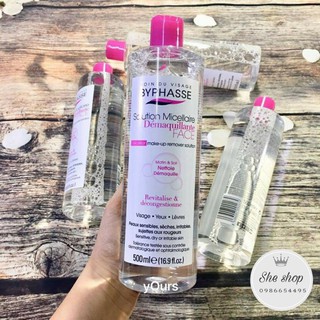Nước tẩy trang byphasse ,không cồn dành cho mọi loại da 500ml .