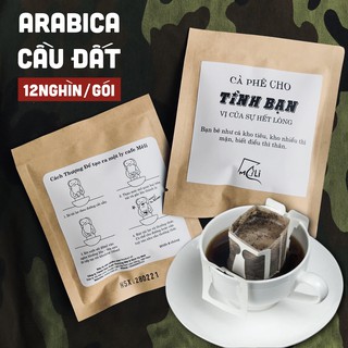 Cà Phê Phin Giấy Arabica Và Robusta Tiện Dụng Nguyên Chất 100%