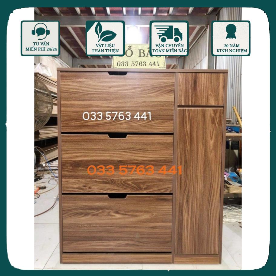 Tủ giày thông minh cánh lật gỗ MDF phủ melamine - tủ đựng dép thông minh - giá rại xưởng không qua trung gian