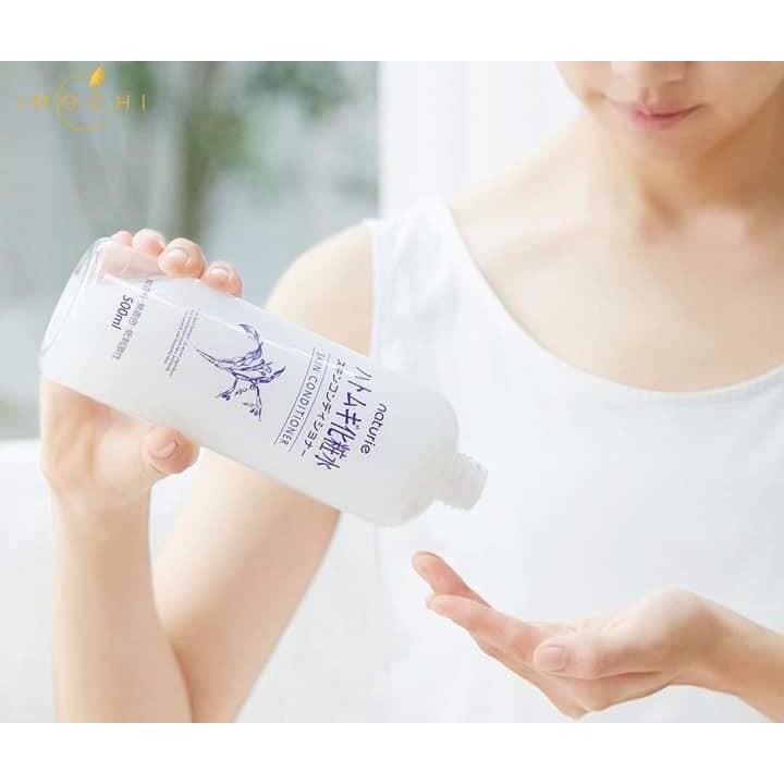 Nước Hoa Hồng Ý Dĩ Naturie Hatomugi Nhật 500ml