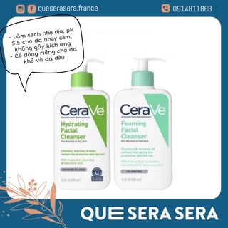 Sữa rửa mặt Cerave làm sạch nhẹ dịu