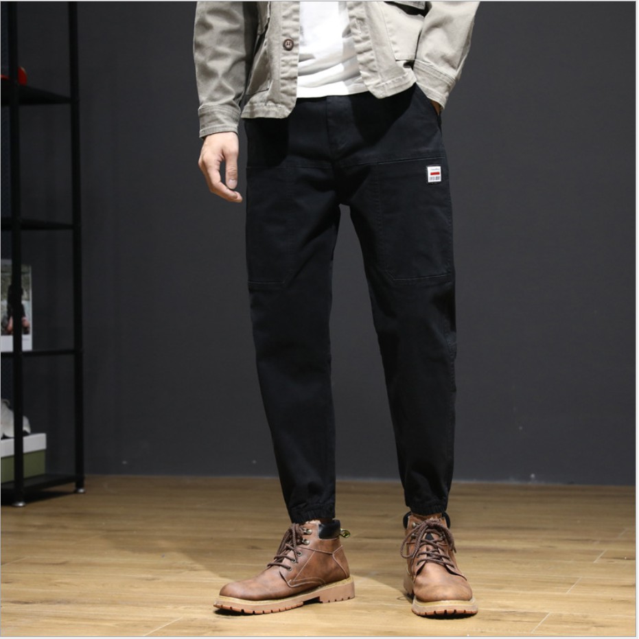 Quần Jogger Túi Hộp Kaki Nam, Nữ Cao Cấp - Dày Dặn - Co Giãn Tốt - Cỡ Nhỏ - AH STORE