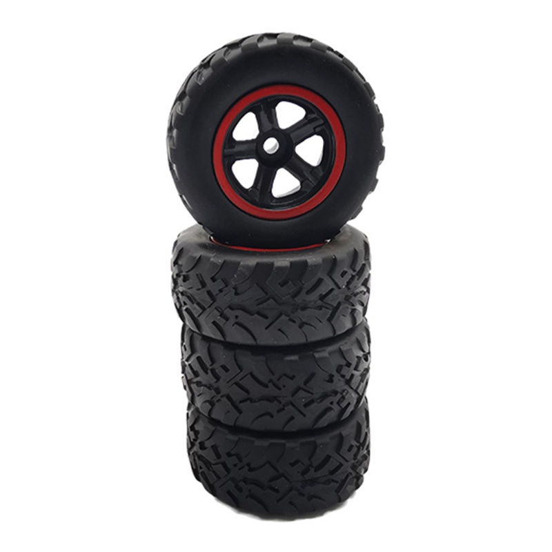 Bộ 4 Bánh Xe Cao Su Thay Thế Cho Xe Điều Khiển WPL D12 RC