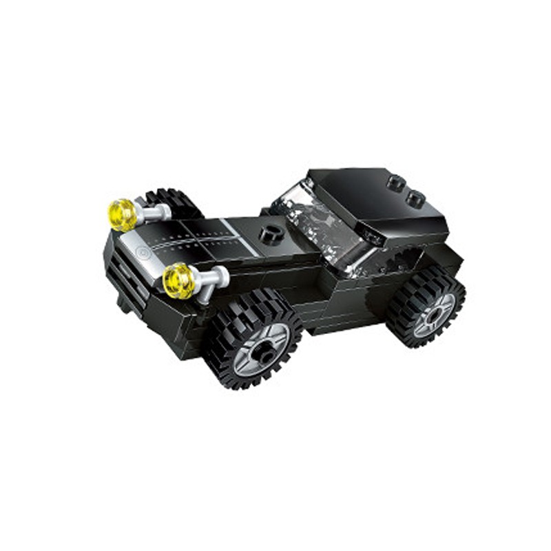 Xếp hình đồ chơi lắp ráp trí tuệ sáng tạo mô hình tàu chiến cho bé yêu 8 in 1