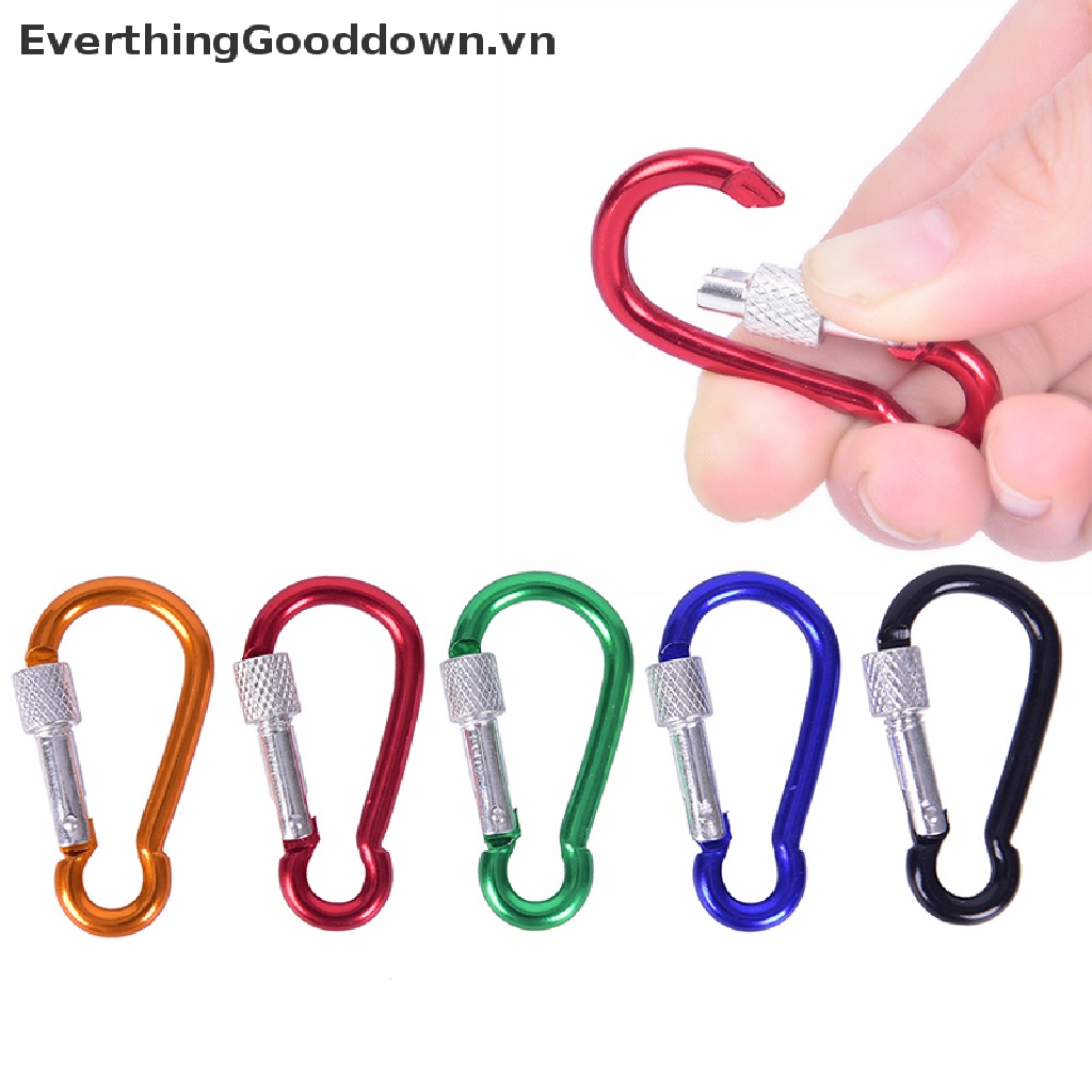 Everthinggooddown set 5 Móc Khóa Carabiner Dùng Cho Cắm Trại