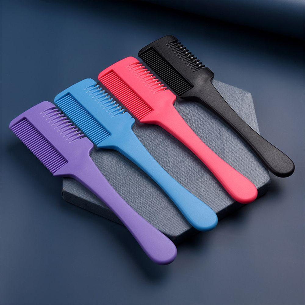 Lược Cắt Tóc Tay Cầm Bằng Carbon Mỏng Chuyên Dụng Cho Salon Làm Tóc