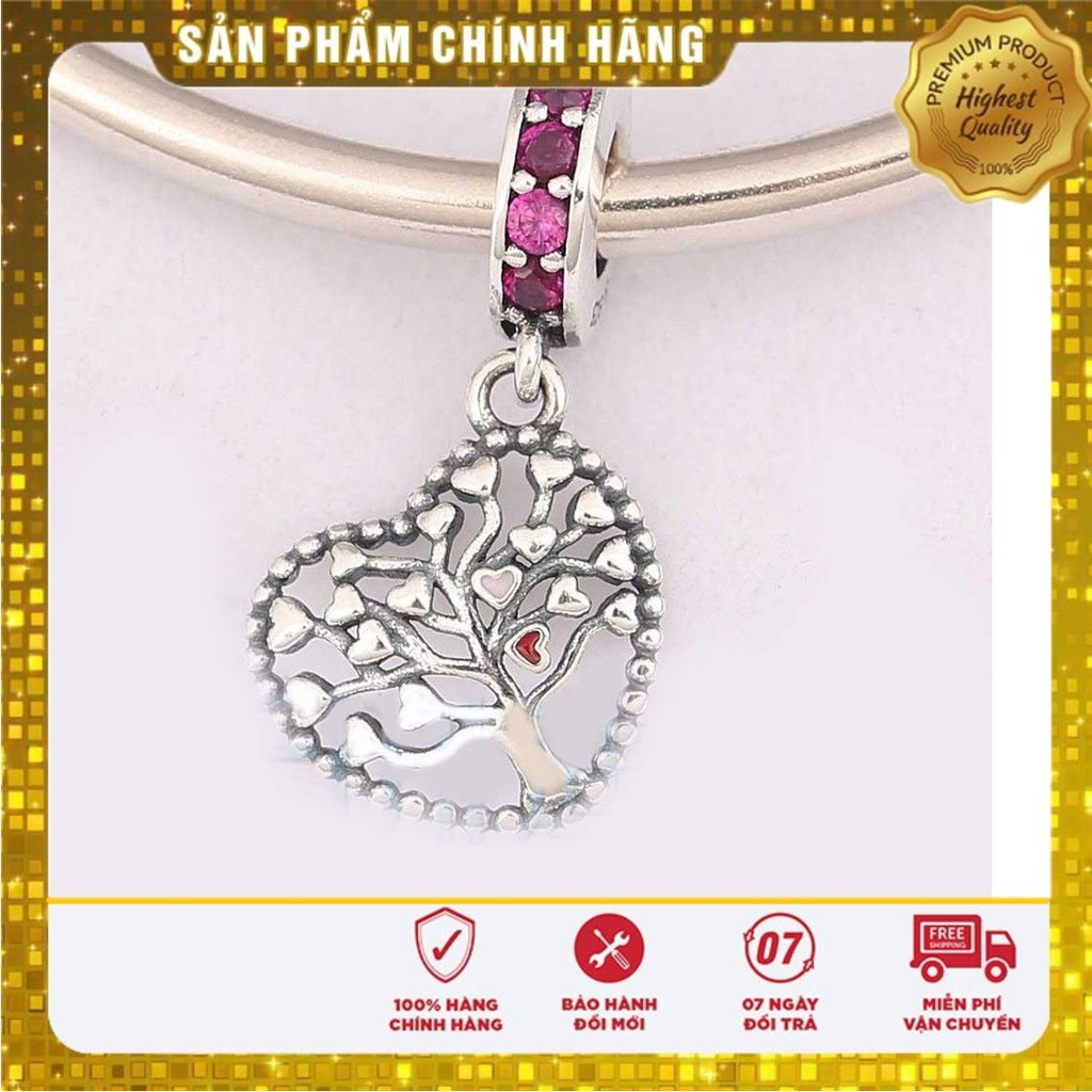 Charm bạc Pan chuẩn bạc S925 ALE Cao Cấp - Charm Bạc S925 ALE thích hợp để mix cho vòng bạc Pan - Mã sản phẩm DNJ115