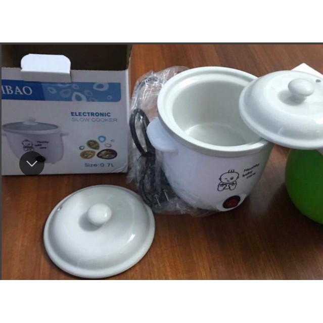 Nồi chưng yến, hầm, nấu cháo bằng điện 0.7l