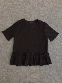 Áo dập ly dáng peplum (vnxk)