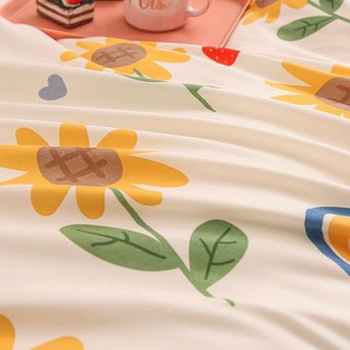 bộ chăn ga poly cotton nhập khẩu [ mẫu mickey xám ]