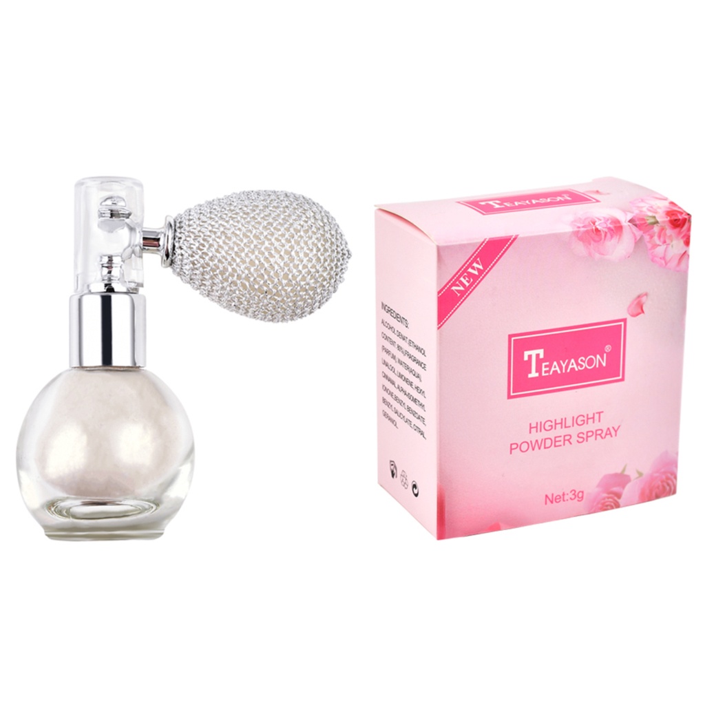 Phấn Bắt Sáng Lấp Lánh Túi Khí Làm Sáng Lấp Lánh Bột Dạng Xịt Không Dính Phấn Bắt Sáng Chống Thấm Nước Và Mồ Hôi Lâu Trôi JULYSTAR
