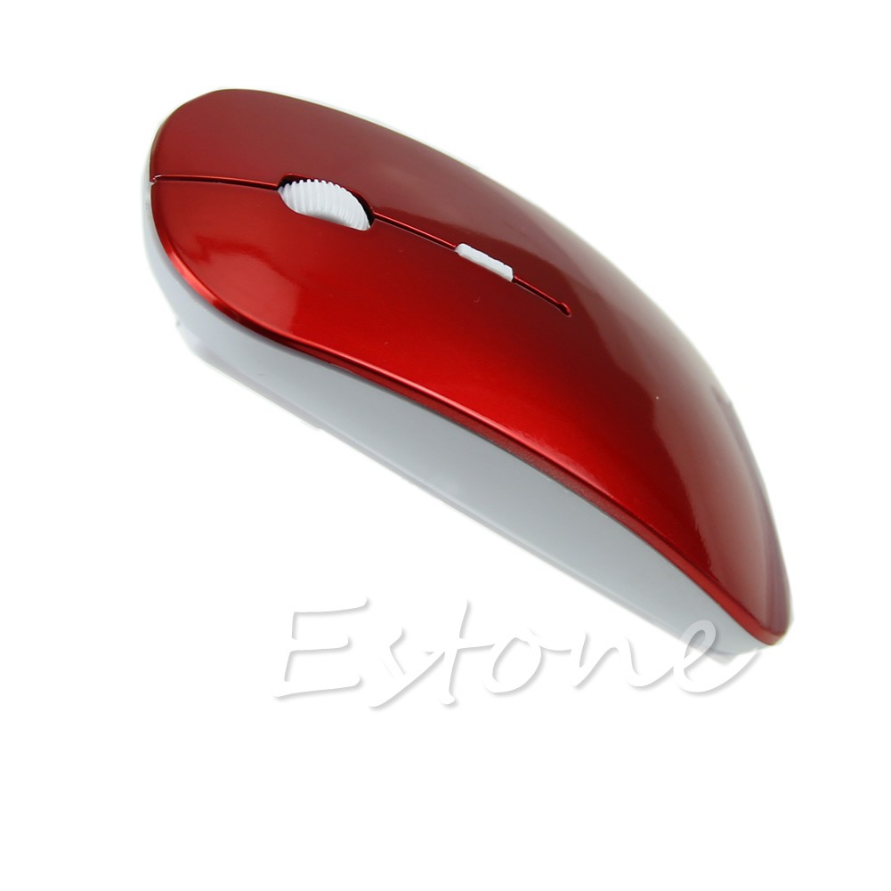 RUN ♡♡  Slim Wireless 2.4GHz USB Cordless Optical  Mouse Mice For PCLaptopWINDOWMAC