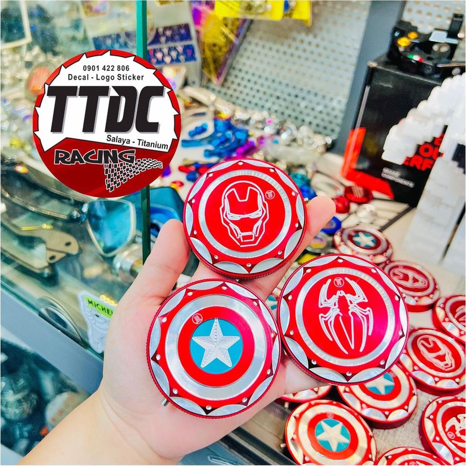 Nắp xăng nhôm Mavel đủ mẫu cực đẹp gắn nhiều dòng xe 🇻🇳✌