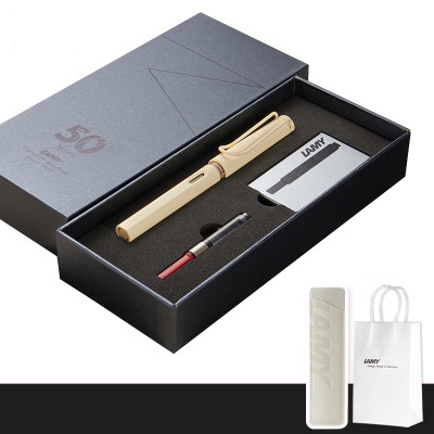 Bộ Quà Tặng Bút Máy Lamy Safari Màu CREAM, STRAWBERRY LIMITED 2022 CHÍNH HÃNG