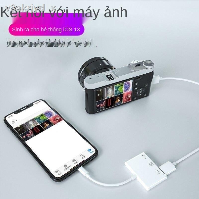 [bán chạy]Cáp chuyển đổi Apple OTG ba trong một Bộ điện thoại di động iPhone bàn phím và chuột USB bên ngoài Đầu đọc thẻ