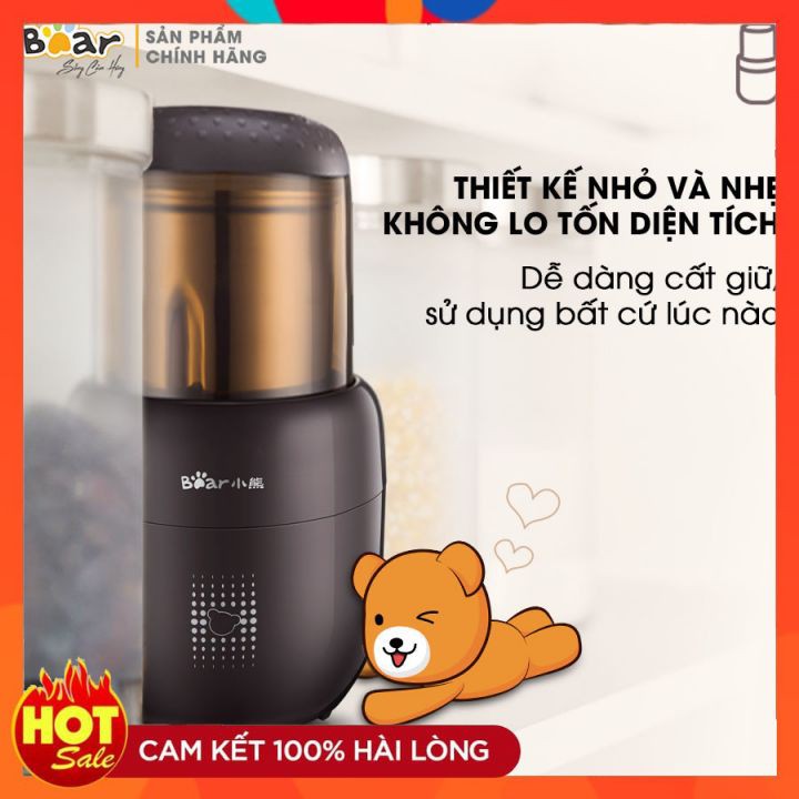 Máy Xay Thực Phẩm Khô Bear FSJ-A03D1S - Brown - Chính hãng Bảo hành 18 tháng