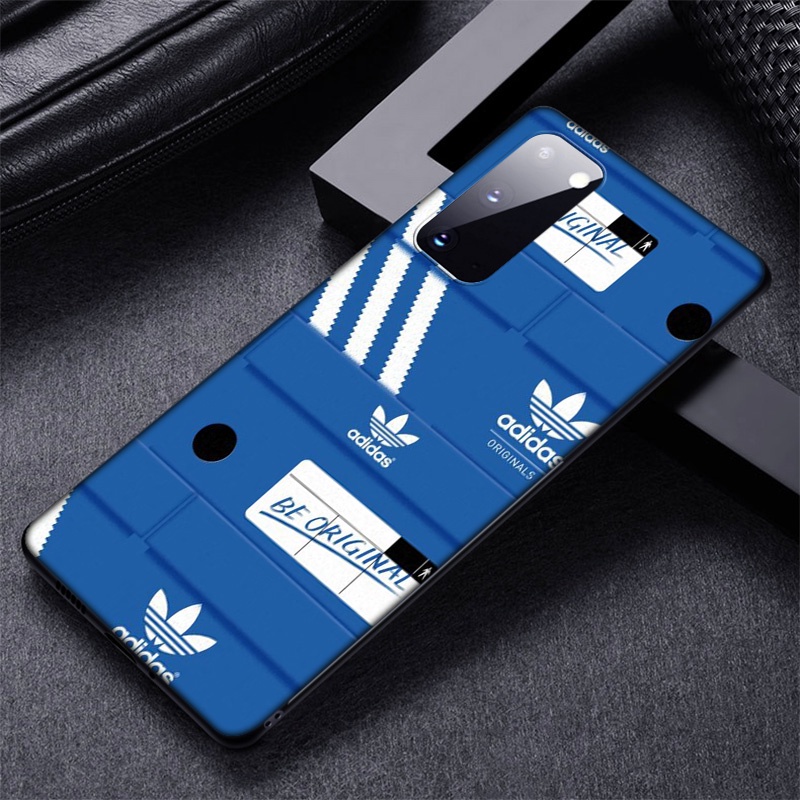 Ốp Điện Thoại Dẻo In Logo Adidas Thời Trang Cho Samsung Galaxy S22 Plus Note 20 Ultra 10 9 8 Plus Lite YN118