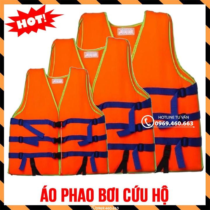 Áo cứu sinh trẻ em người lớn 20Kg-65Kg. Áo phao bơi bằng xốp.