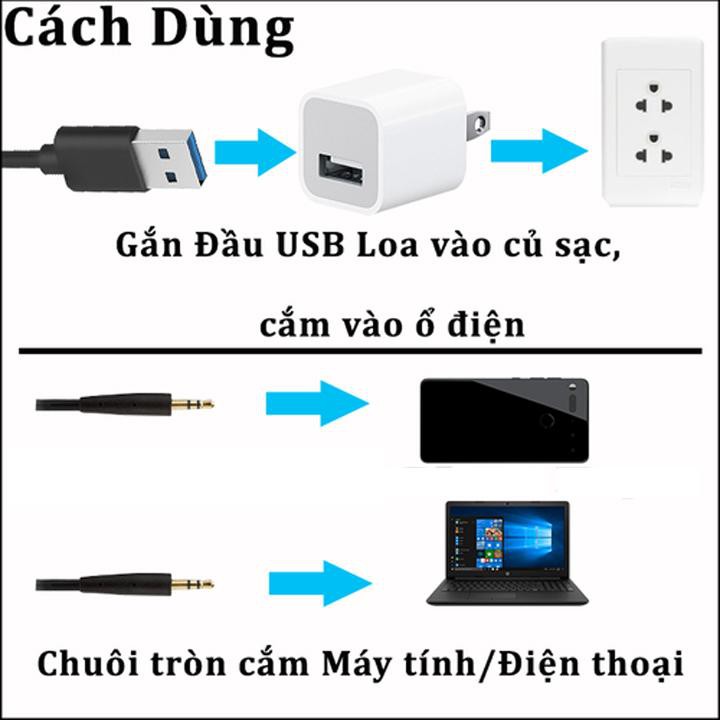 Loa vi tính FT-202 bản mới nhất treble ,bass đập mạnh không kém loa thùng - jack 3.5mm chuyên dụng