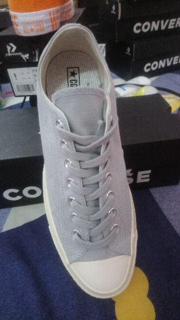 Giày converse sample vải xám size 42.5 Auth new