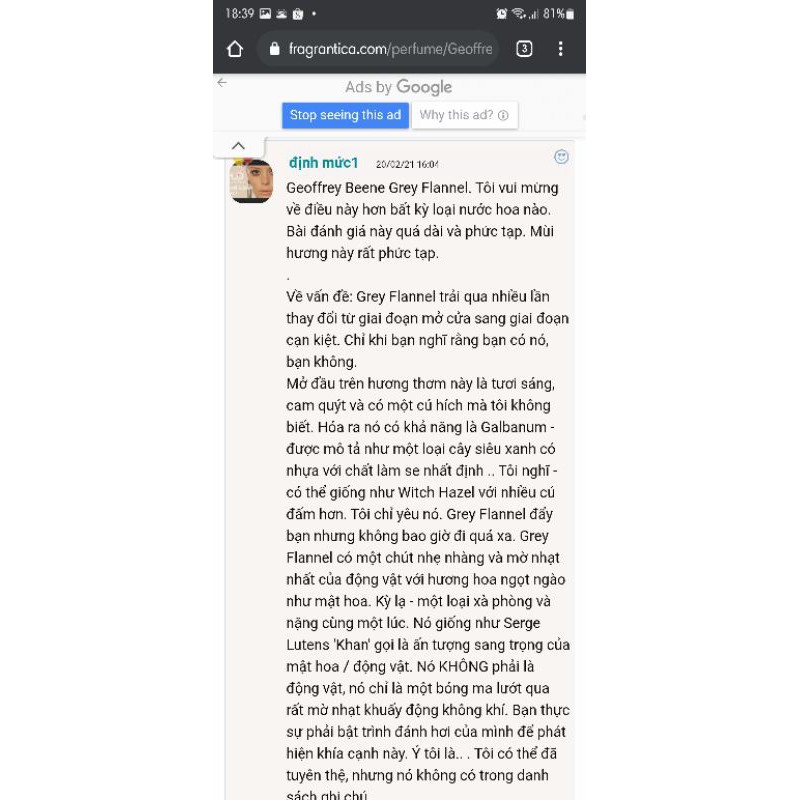 (Hiếm) Nước hoa Grey Flannel Geoffrey Beene 120ml EDT chính hãng Mỹ | BigBuy360 - bigbuy360.vn