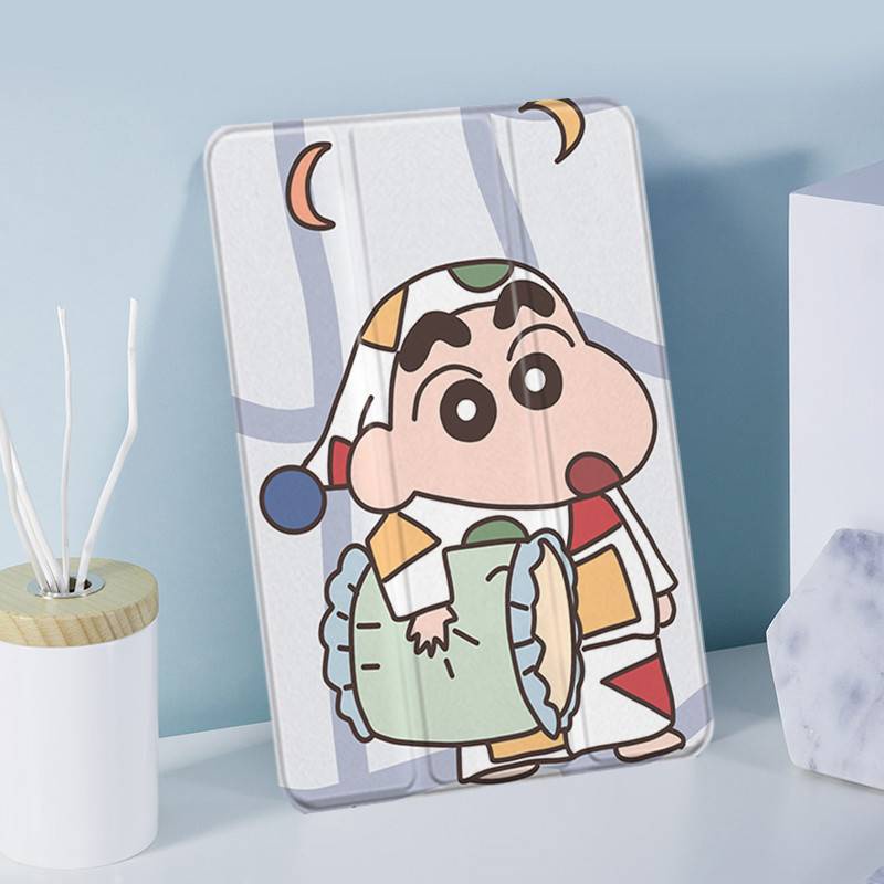 Ốp Ipad. Ốp Lưng Máy Tính Bảng Hình Cậu Bé Bút Chì Shin-Chan Hoạt Hình Cho Apple 32.3cm ipad56 70% off air2 / 1 2017 / 18
