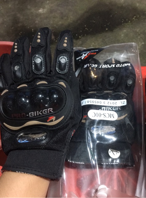 bao tay dài ngón probike và monstes