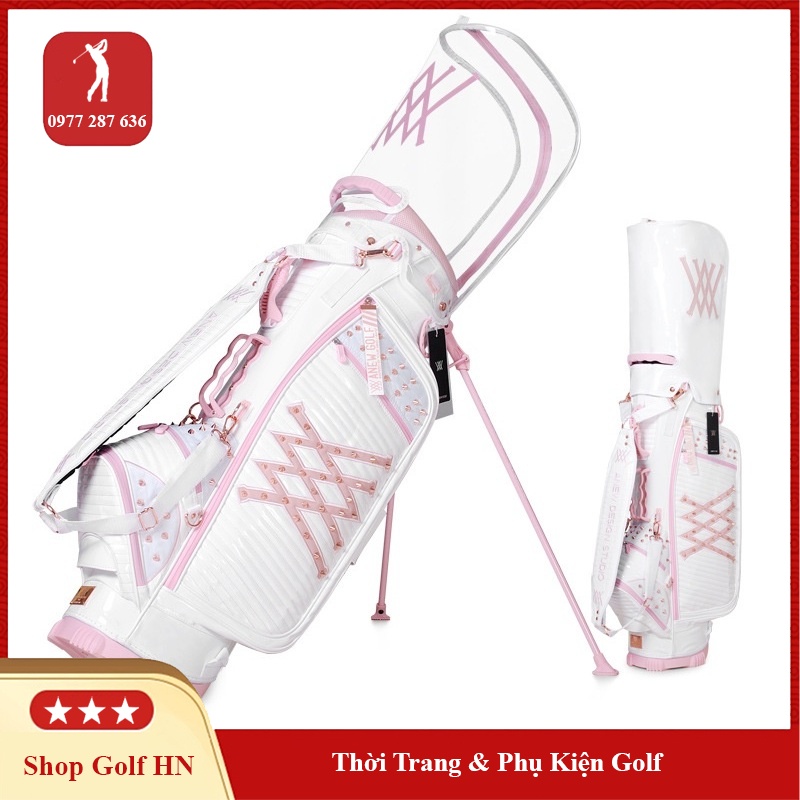 Túi gậy golf nữ có chân chống ANEW da PU chống nước thời trang cao cấp TG012
