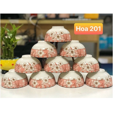Bộ 10 Bát ăn cơm phong cách hàn quốc, chén ăn cơm, Bát ĂN CƠM CAO CẤP
