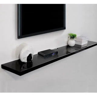 Kệ gỗ thanh ngang trang trí treo tường 80cm