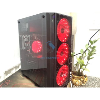 Máy tính để bàn chiến lol cf G3240 RAM 4GB  Case đầy đủ led