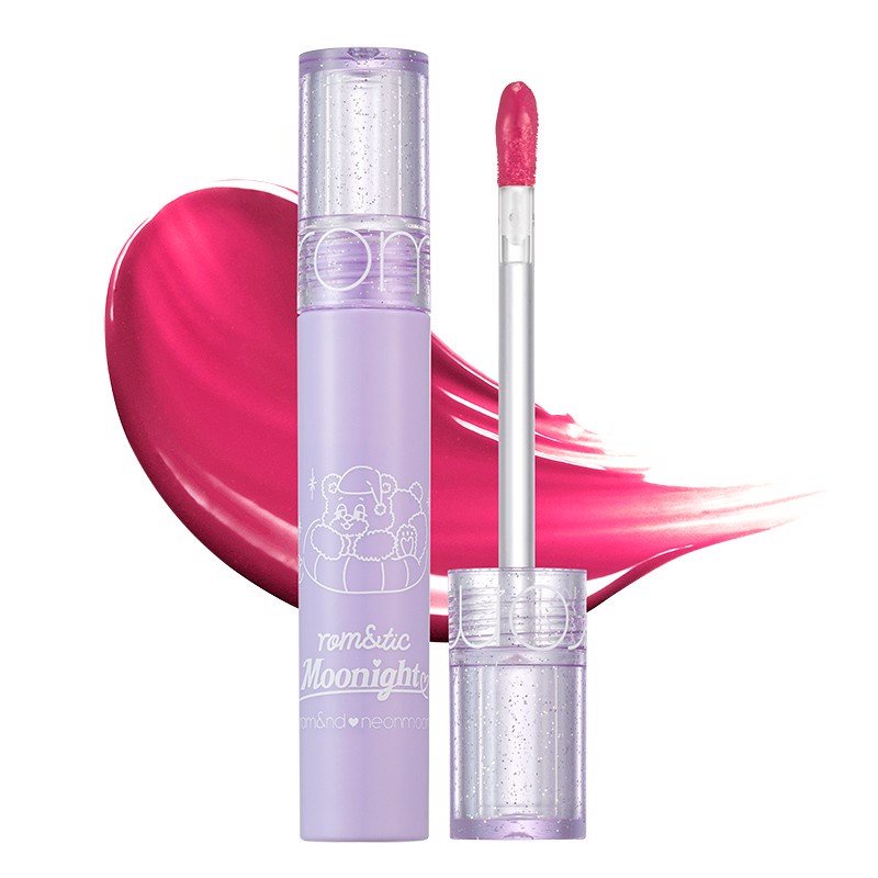 [Rom&amp;nd] [Màu 09] Son tint siêu lì Hàn Quốc Romand Glasting Water Tint - Romand x Neonmoon 4g