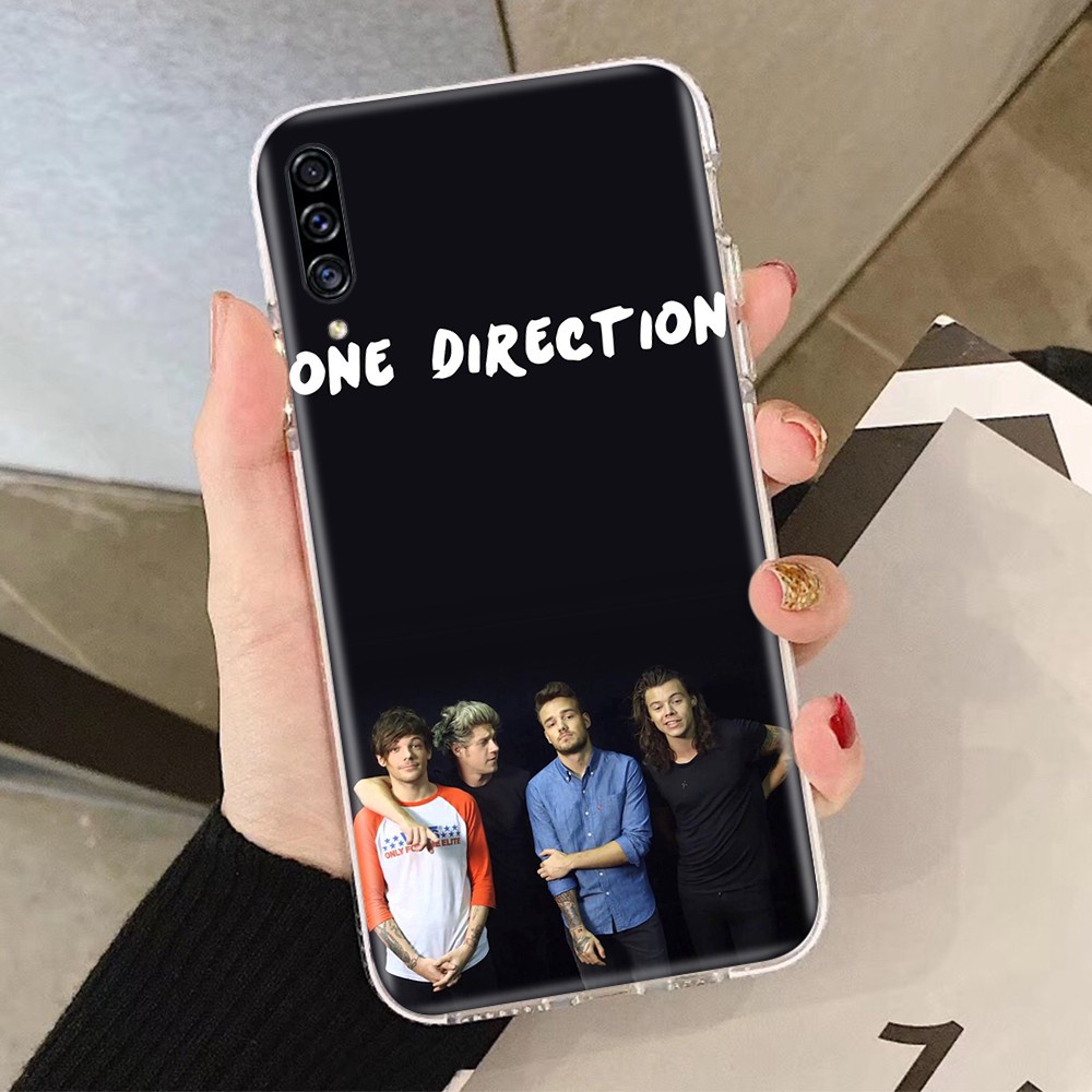 Samsung Galaxy J8 J7 Pro Prime Duo J6 Plus 2018 Casing Case Soft Transparent 207GT One Direction Phone Cover