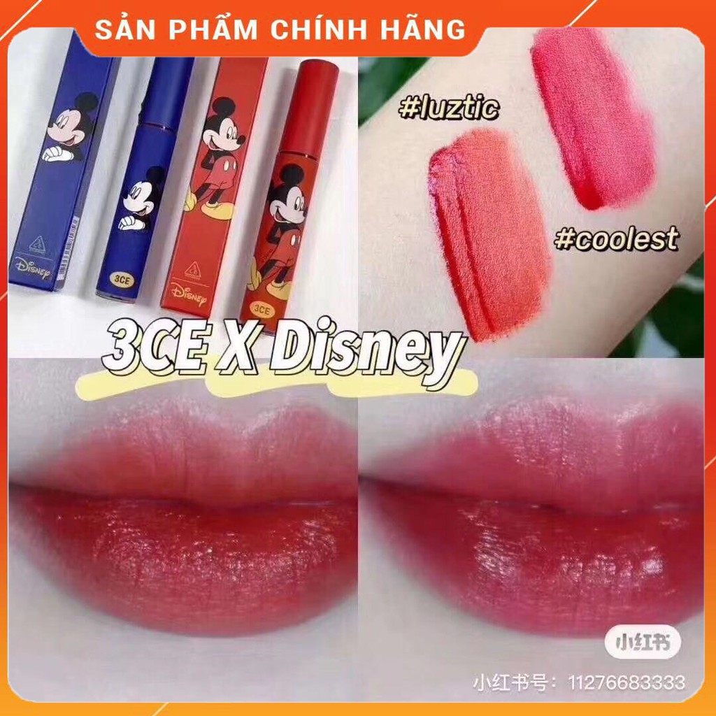 Son 3CE Phiên Bản MICKEY Hàn Quốc